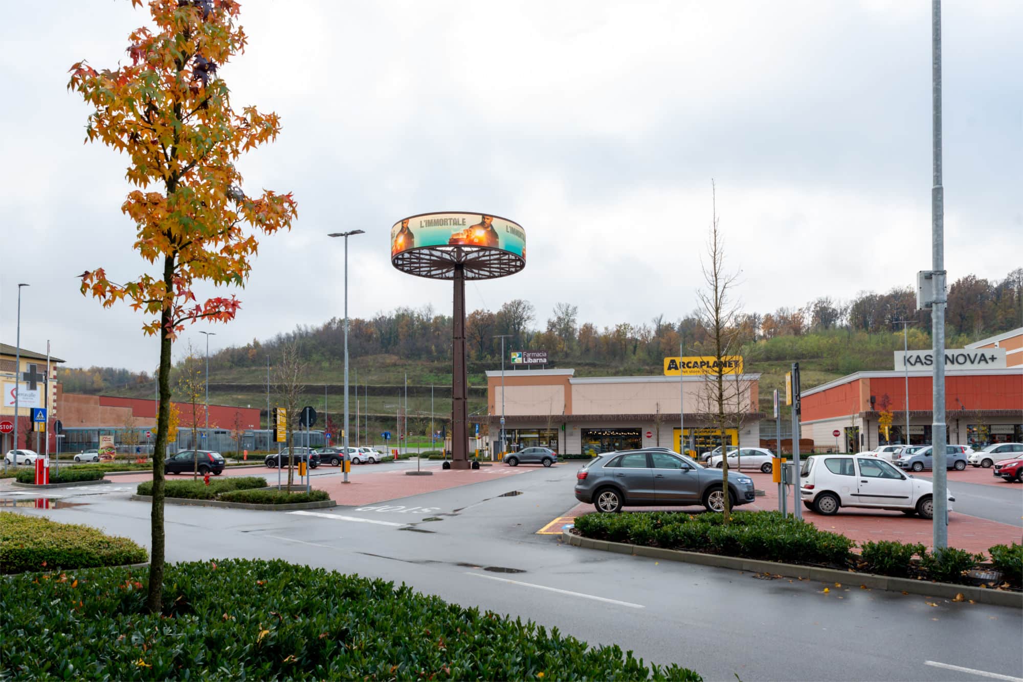 Serravalle Retail Park, Medya Network